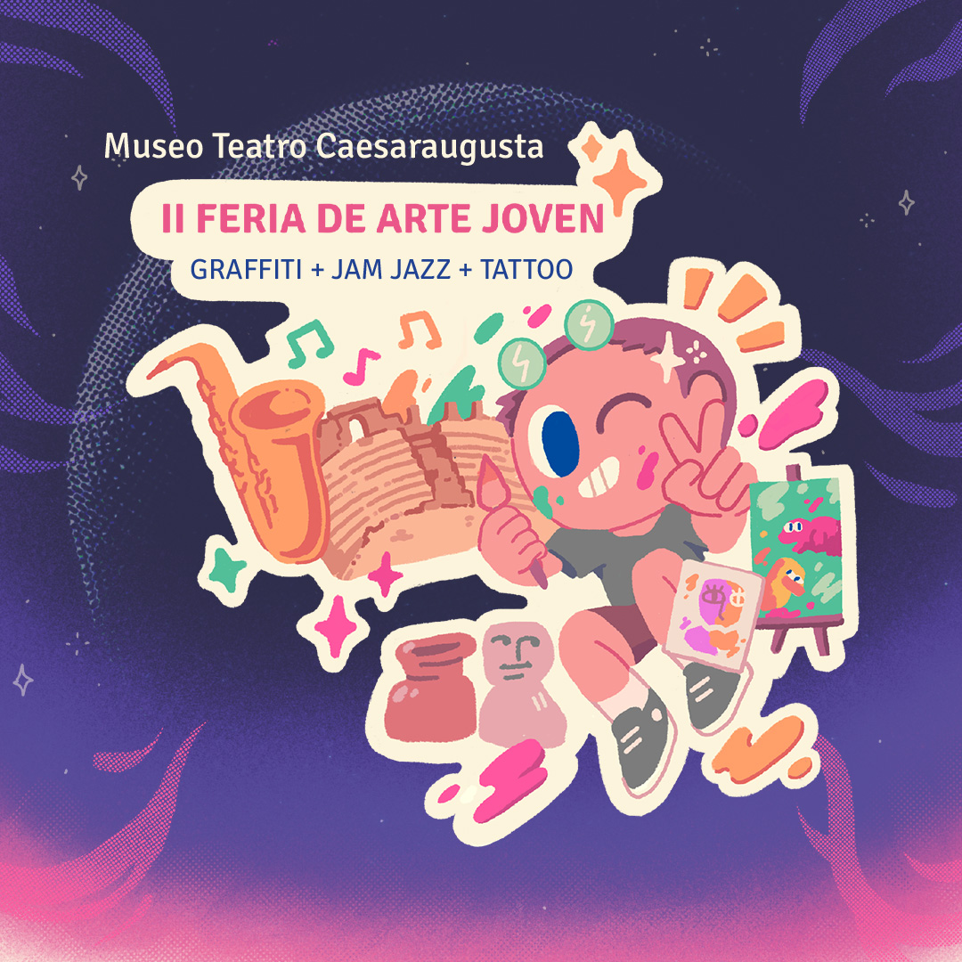 zmuseos's tweet image. En el marco incomparable de la Noche en Blanco, el sábado se celebra ¡el Festival @rompepuertaszgz! 🚪🏛️💜

En el @MuseoGargallo y en 3 museos de LA @zaragozaromana (Foro, Termas Públicas y Teatro) habrá muchas sorpresas. 

😉 Entérate de todo: zaragoza.es/sede/portal/mu…