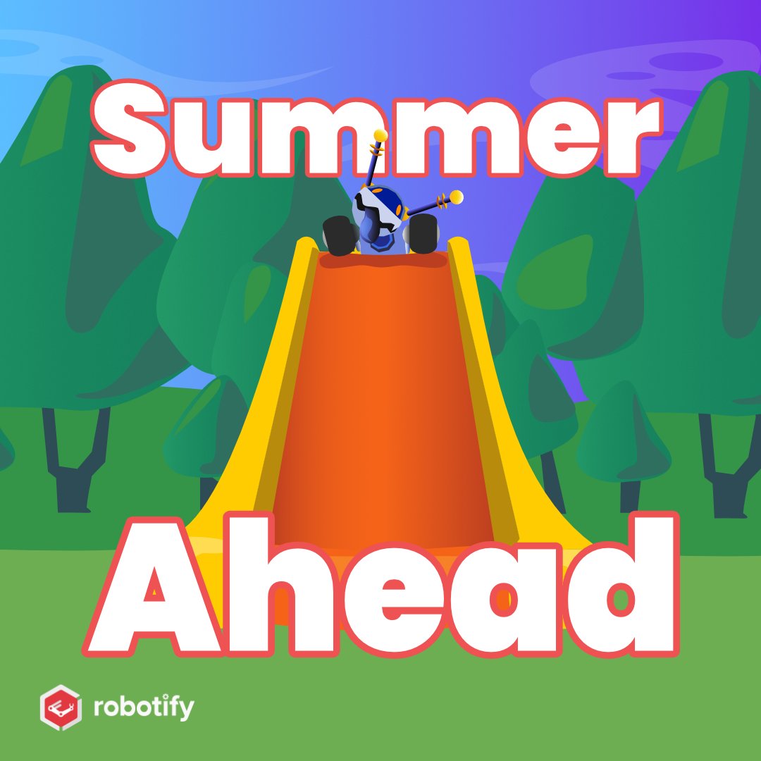 The summer slide isn't as fun as it sounds. An estimated 20-30% of learning is lost over the summer break. Summer school or online learning like Robotify can be a great way to minimize the summer slide. Engage your children with game-based learning while developing coding skills!