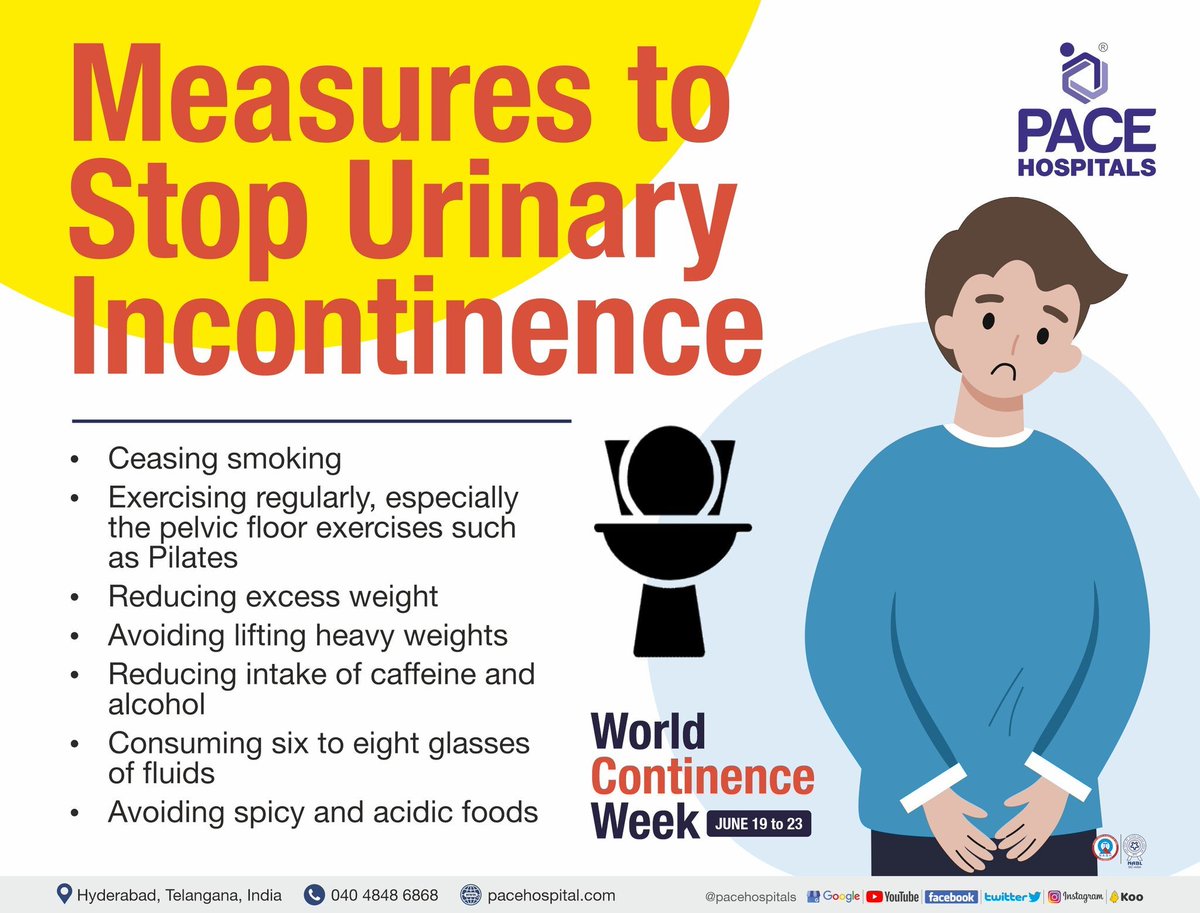 PACEHospitals's tweet image. #WorldContinenceWeek is regarding #bladder and #bowelproblems,  #pelvicpain, and other conditions that impact patients 

know more :bit.ly/3qS9PGs

#continenceawareness #WCW #continenceprevention  #continencetreatment #pelvichealth #pelvicproblems #painmanagement