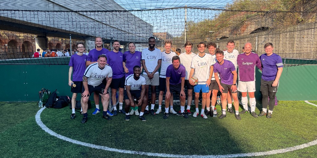 Last Thursday, the CBW All Stars played 5 a side against @fladgatelaw well done to both teams and what a #greatmatch. Looking forward to the next game!

#football #fiveaside #footballteam #teamwork #5asidefootball #networking