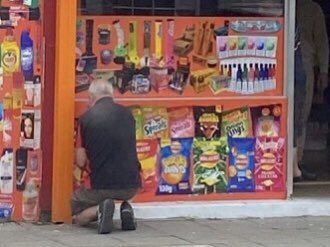 For fucksake 😄 got a new Mini Market just opened up on the high street and they’re advertising bongs. Our local council had a pissy fit when all the pubs were painted, so I can’t wait to see the reaction to this 😄