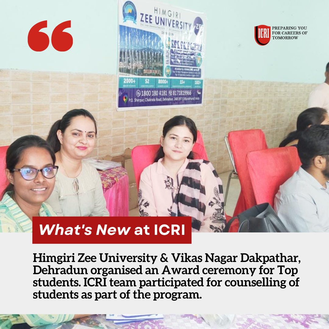 📢 Exciting News! 
🎉 Himgiri Zee University and Vikas Nagar Dakpathar Dehradun recently organized an extraordinary award ceremony to honor our brilliant topper students. 🏆🎓 We were privileged to have the esteemed presence of the Local MP and VC Sir as our esteemed Chief Guests
