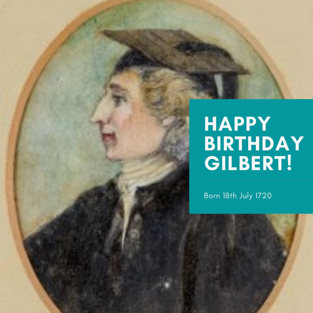 Happy 303rd Birthday to Gilbert White!  🥳
Born on the 18th July 1720 in Selborne he would become one of the most influential naturalists in the world and the first ecologist.