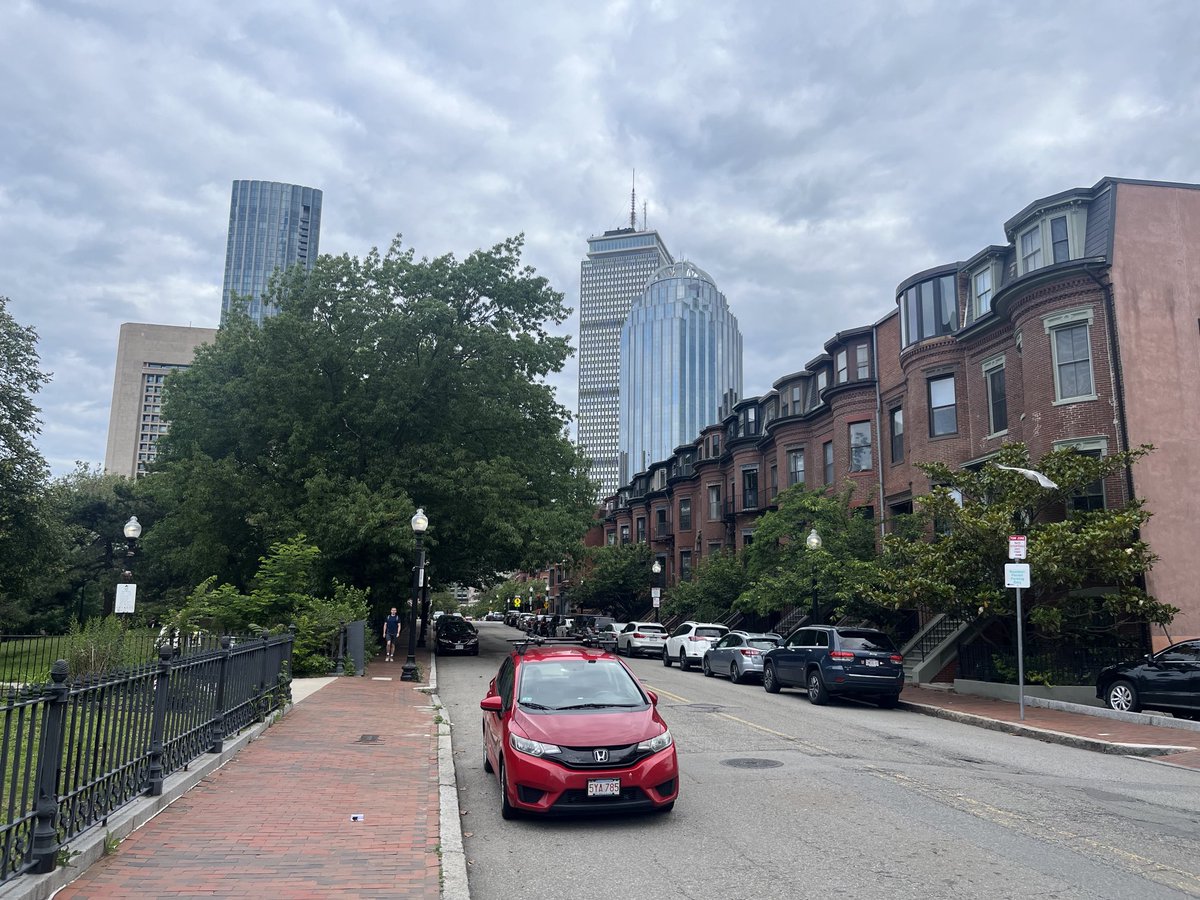 TheWheltonGroup's tweet photo. #ThePru and the most walkable city. On the way to #BackBay and #AEESP23 #AEESP2023 https://t.co/LZl811P684