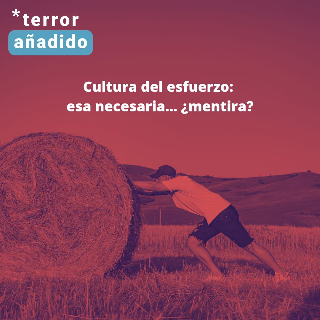 *️⃣ ¿Qué es la cultura del esfuerzo? ¿Podemos conseguir lo que nos propongamos solo con perseverar? ¿Es el fracaso un paso necesario hacia el éxito? 

Hablamos de esto en el último <a href="/terroranadido/">*terror añadido</a>🎧

👉 Escúchanos en @ivooxcom (go.ivoox.com/rf/110711306), Spotify o Apple Podcasts.