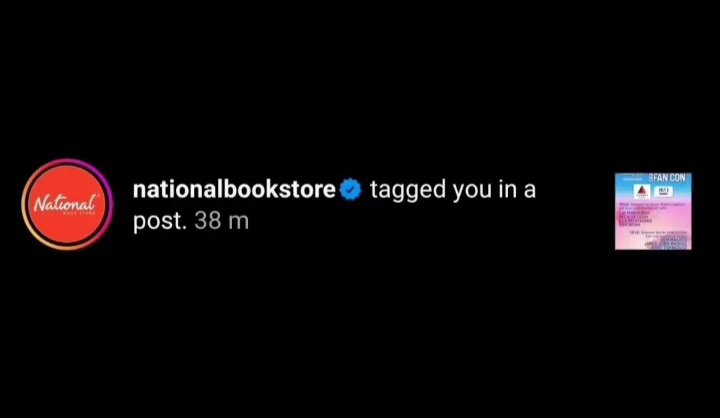 notif sa IG = kilig ✨️ 
#ELEMENTO #PopFiction #grandpinoylitfancon #NationalBookStore