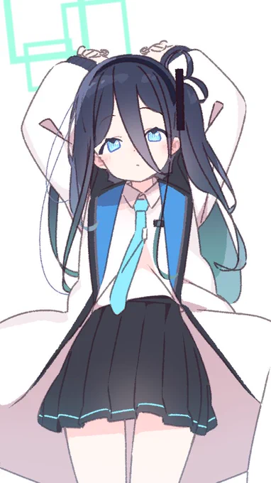 ばんざーいするアリスちゃん #ブルアカ