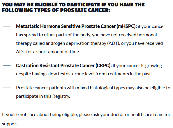 We are excited to announce the International Registry for Men With Advanced Prostate Cancer (IRONMAN) is now enrolling at Groote Schuur Hospital 🇿🇦 and Baptist Clinical Research Institute 🇺🇸. To learn more visit clinicaltrials.gov/ct2/show/NCT03…