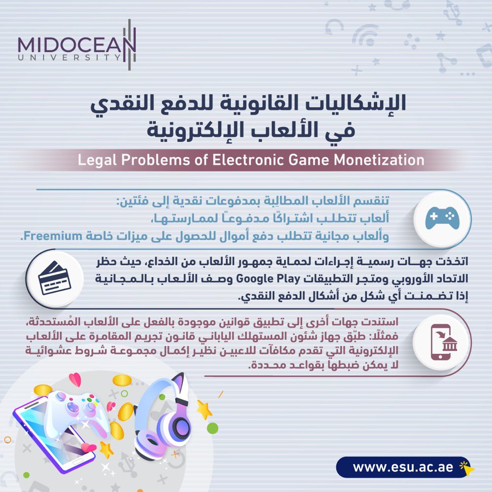 nalshammari91's tweet image. #GameMonetization #ESU #MIDOCEAN_UNIVERSITY 
#جامعة_الجميع_الذكية