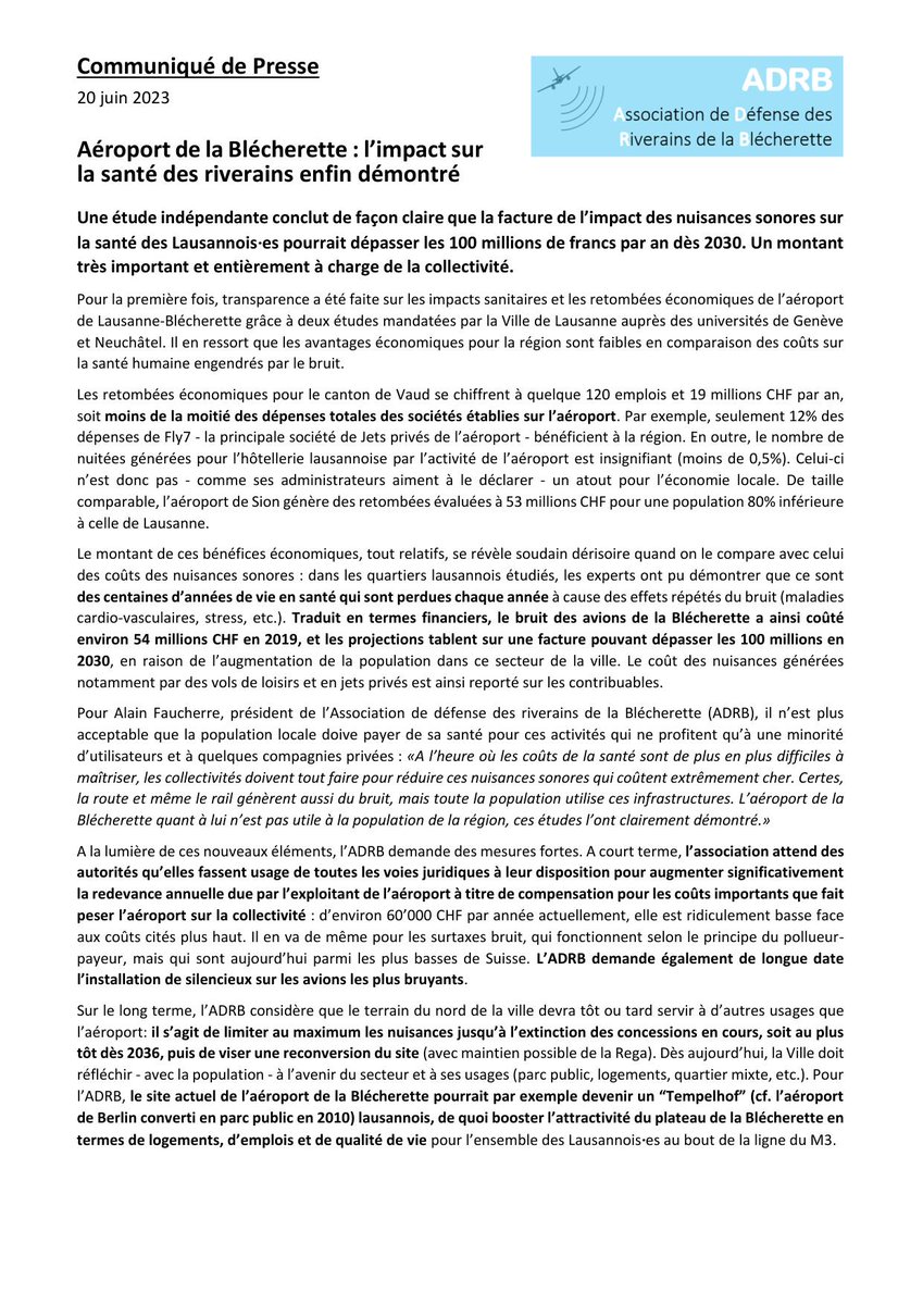 ADRB Lausanne tweet media