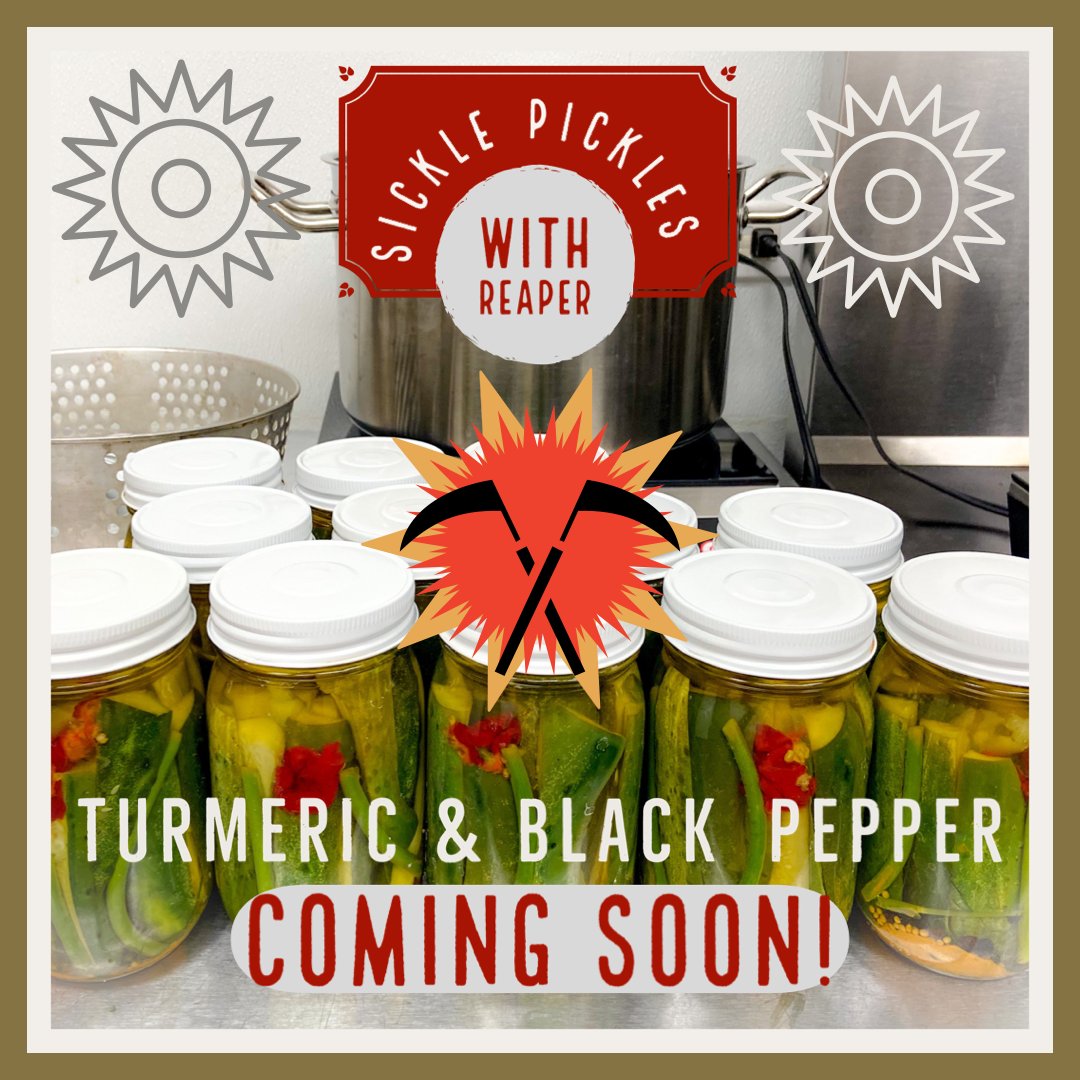 I love pickling season. Bringing some heat with these.