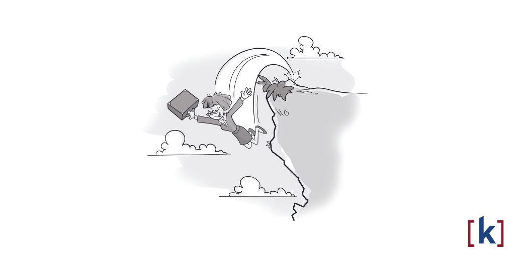 How do you know if you are an entrepreneur? If you jump off the cliff figuring you can create the parachute before hitting the ground. #fridaylaughs #kirchnerfunny