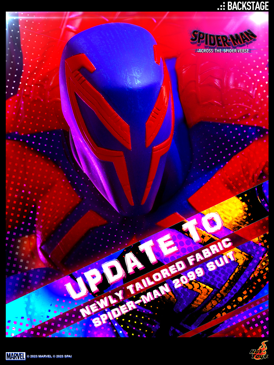 Spider-Man: Across The Spider-Verse – Spider-Man 2099 Costume Update Info from Hot Toys #toyark #actionfigures toyark.com/2023/06/20/spi…