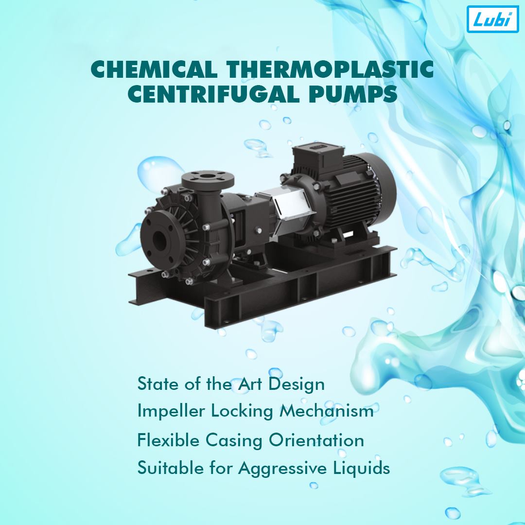 LUBIPUMPS1's tweet photo. Simple & easy to install, runs quietly & offers the user-friendly operation, that's our Chemical Thermoplastic Centrifugal Pumps for you.
#lubipumps #lubipumpsonline #lubipumpsandmotors #chemicalpumps #quietrunningpump #stateoftheartdesign #products #efficient #efficiency https://t.co/9MqXFjKPfi