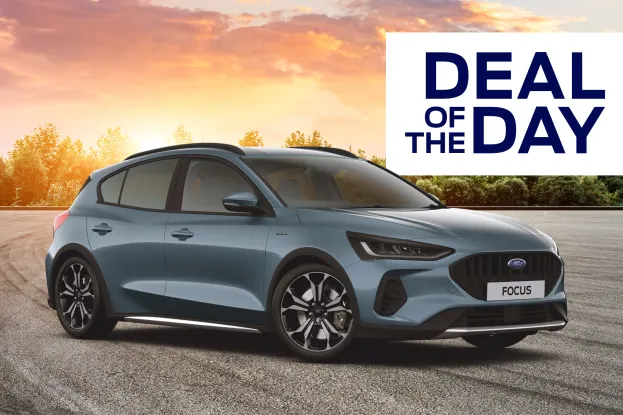 Deal of the Day🙌
FOCUS ACTIVE X mHEV 2023.25MY
1.0L 125PS Petrol 7-Speed Powershift Automatic
1 in Stock - £369 Per Month
Includes Chrome Blue Premium Paint, Parking Pack with Active Park Assist, Driver Assistance Pack and Blind Spot Information System with Trailer Coverage