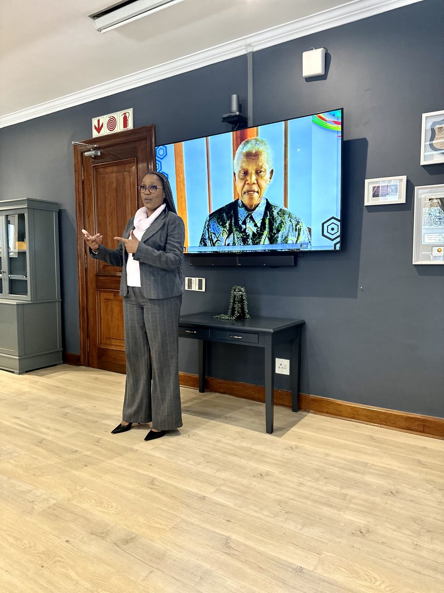 NMCF_SA's tweet photo. Today, we had the honour of hosting the CEO & Editors' Brunch at the Nelson Mandela Children's Fund. π’
Dr. @LindaNcubeNkomo led a powerful discussion with media professionals about amplifying children's voices.
Creating impact, together.βοΈ
#NMCFCEOBrunch #NMCFSA https://t.co/i0bs4qMy4W