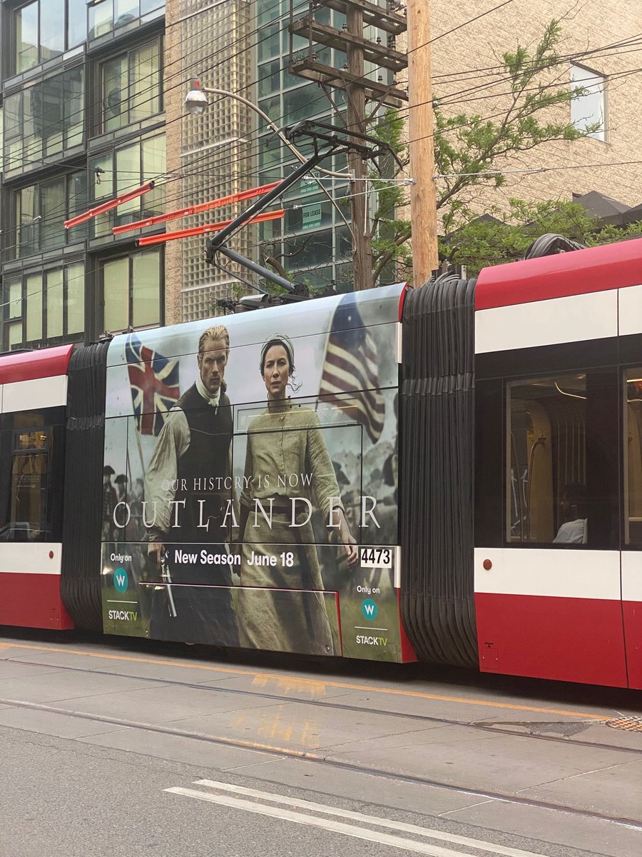 #Outlander in the city!