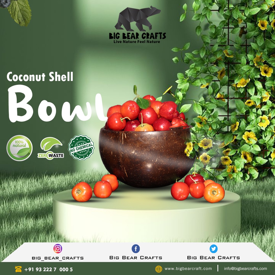 bigbearcrafts's tweet image. Coconut shells are expertly cleaned, shaped, and polished by our craftsmen to create beautiful and useful eco-friendly bowls for everyday use. If you want to know more, get in touch with us.

#coconutshellbowls #coconutshellproducts #handcraftedhomeessentials #ecofriendly