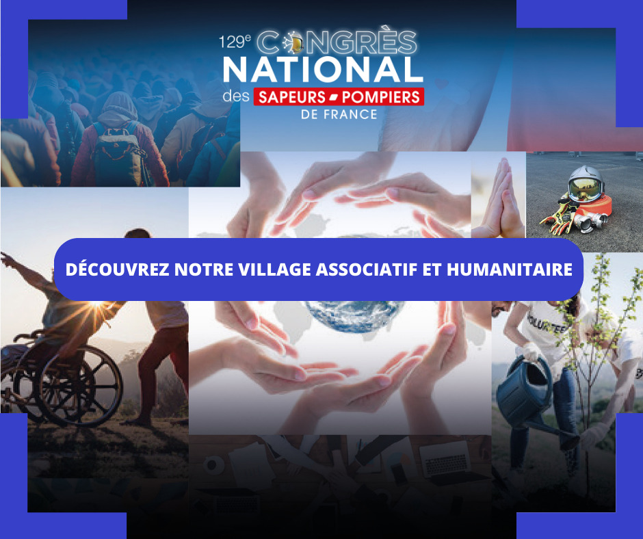 cnspf2023's tweet photo. Le #comipy a le plaisir de vous présenter le village associatif et solidaire destiné à réunir au sein d’un même espace les associations partageant des valeurs et des préoccupations communes à celles des sapeurs-pompiers.
➡️https://t.co/9YsWV09gn8 https://t.co/6LThJWpnh7