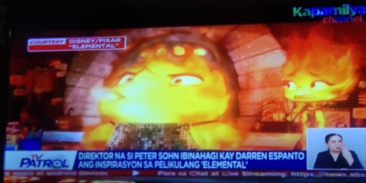 Darren Espanto on TV Patrol. 

(Di ko napicturan si Darren kasi late ko na napanuod. 😂)

#DARREN @Espanto2001