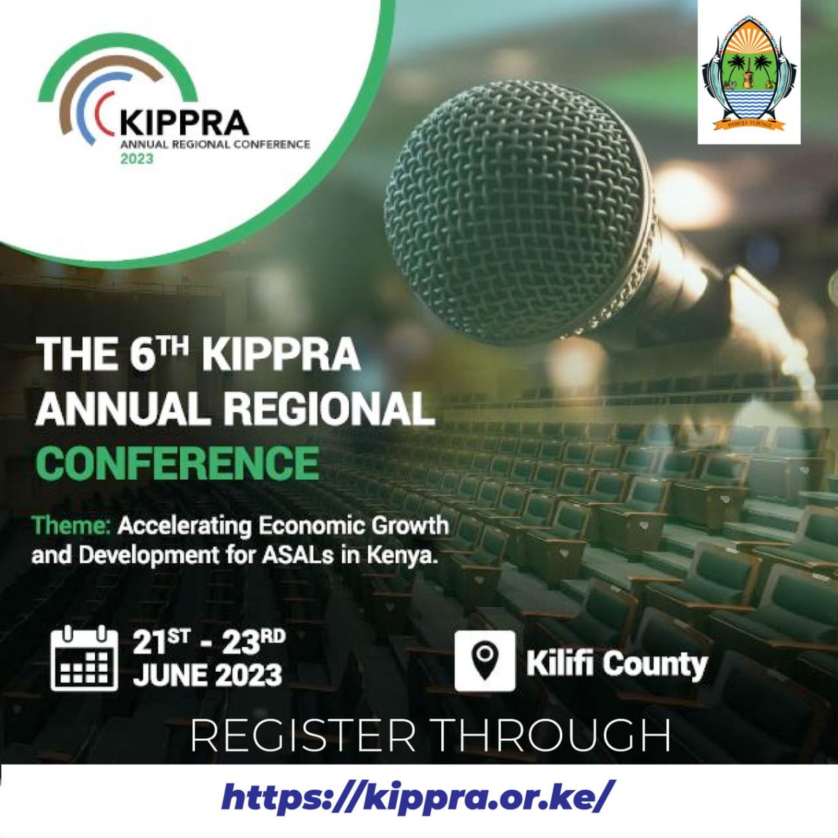 KilifiCountyGov's tweet image. We are thrilled to announce the highly anticipated 6th KIPPRA Annual Regional Conference. 

To secure your spot at this exclusive event, we kindly request that you register. Kindly note that entrance to the conference is strictly by registration only.