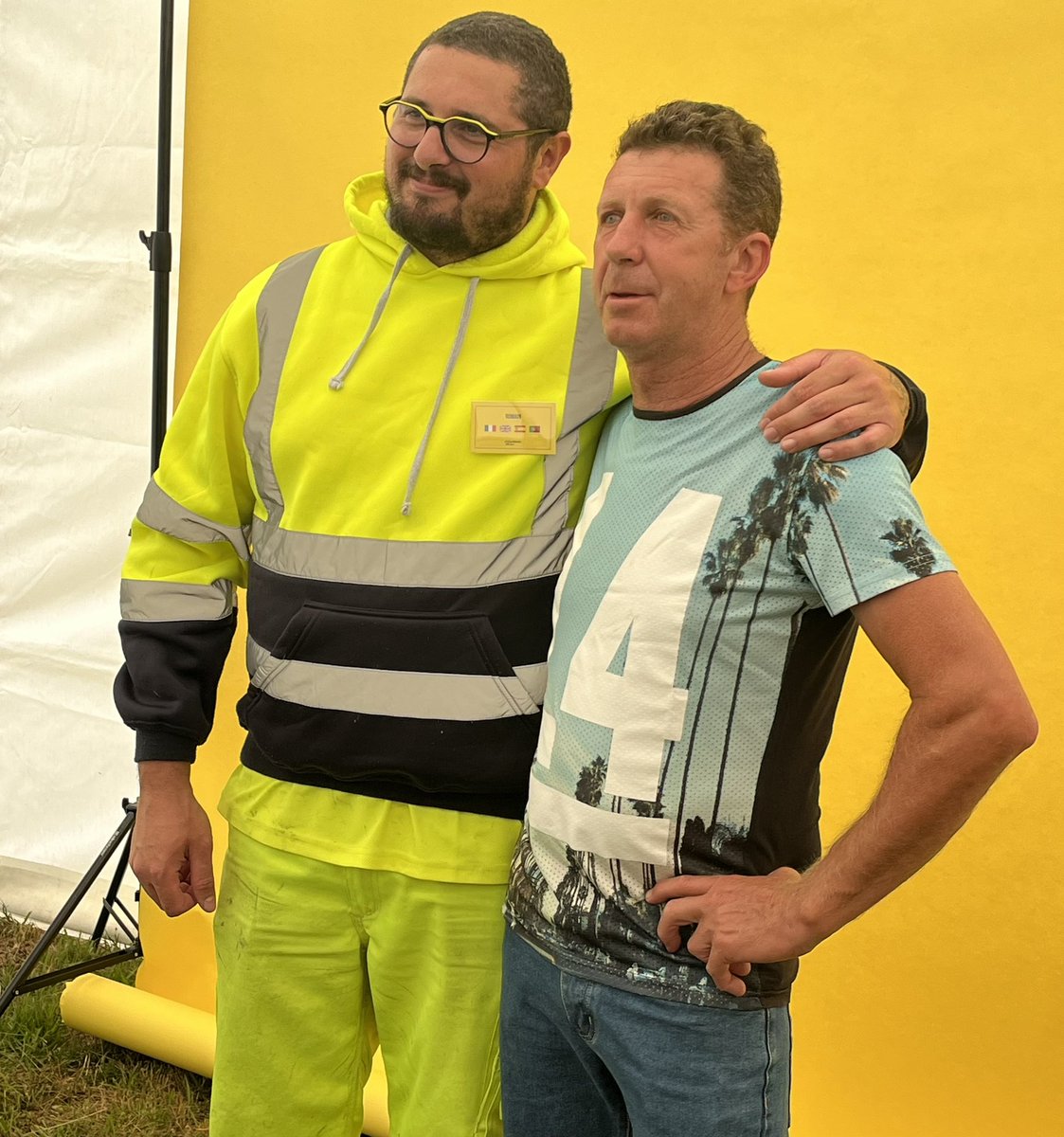 #(S)heWorks #ICare - 6ème édition - c’est aujourd’hui sur l’#A63 (aire de Lugos Est) et simultanément en Europe !
@a63_landes #TeamPJC 
#prevention #securite #camions #patrouilleurs <a href="/ASECAP_EU/">ASECAP</a> <a href="/ScaniaFrance/">Scania France</a> <a href="/Michelin/">Michelin</a> <a href="/ASFAutoroutes/">ASFA Autoroutes</a>