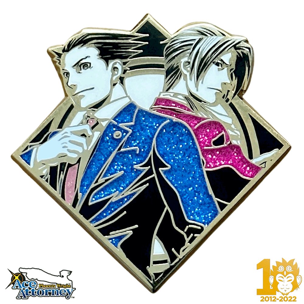 Our June exclusive is here! It’s Phoenix Wright and Miles Edgeworth, limited to 300. Half sold after our newsletter went out yesterday so heads up! zenmonkeystudios.com/blogs/monthly-…