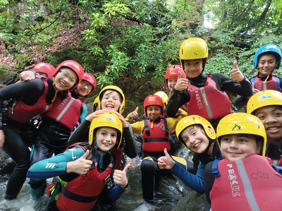 Gorge walking was definitely a hit this morning! So proud of everyone for giving it such a good go! #somuchmore #gorgewalking #teamwork