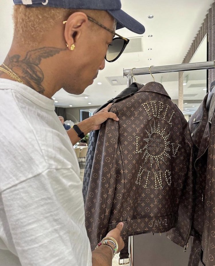 Louis Vuitton, Supreme Denim Monogram Jacket