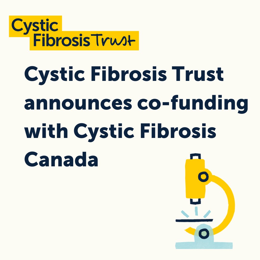 Cystic Fibrosis Trust (@cftrust) on Twitter photo Today we are thrilled to announce a multi-year co-funding grant with <a href="/CFCanada/">CysticFibrosisCanada</a> looking into the bacteria Mycobacterium abscessus that causes serious lung infections in people with CF.
You can find out more about this exciting research on our website!
➡️ ow.ly/fX0V50OSATj Today we are thrilled to announce a multi-year co-funding grant with <a href="/CFCanada/">CysticFibrosisCanada</a> looking into the bacteria Mycobacterium abscessus that causes serious lung infections in people with CF.
You can find out more about this exciting research on our website!
➡️ ow.ly/fX0V50OSATj
