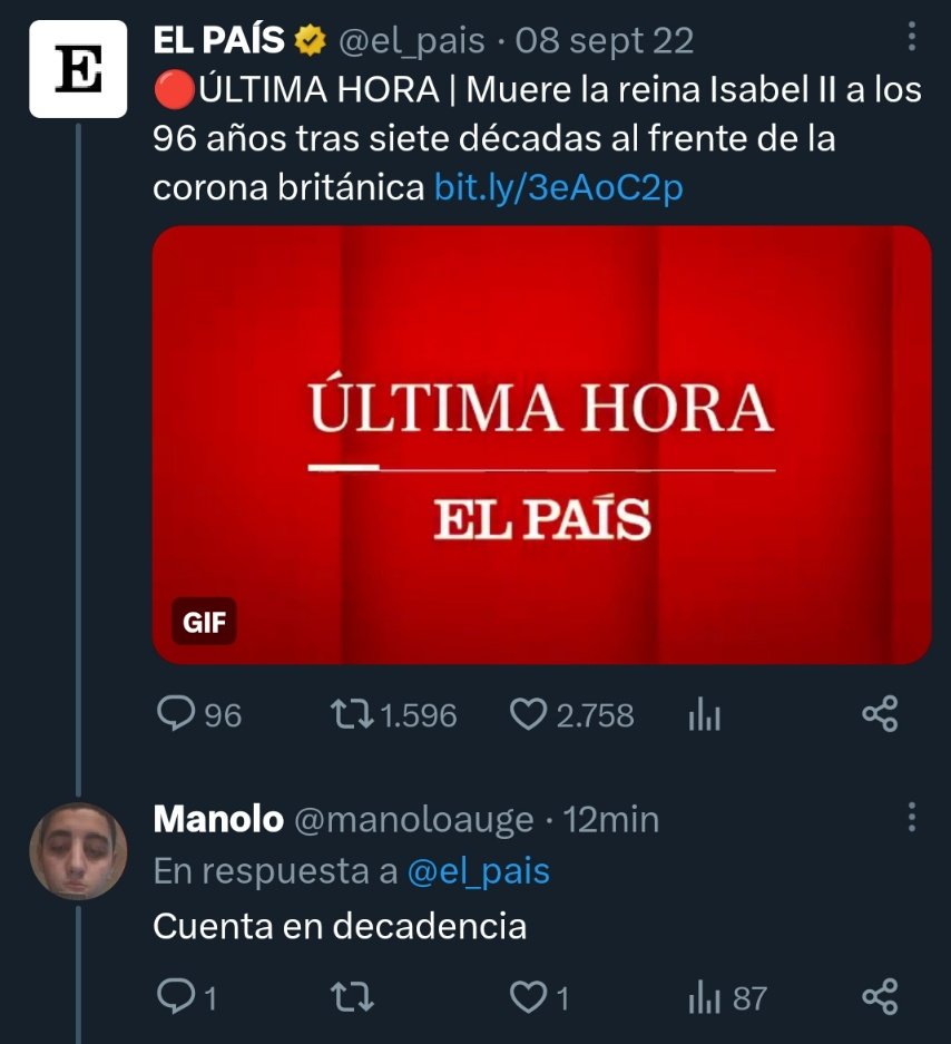 Ya no hay respeto por nada