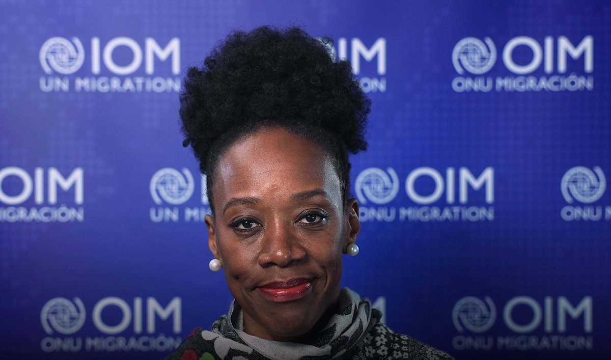IOM Research (@iomresearch) on Twitter photo IOM’s Deputy Director General for Operations, <a href="/daniels_ugochi/">Ugochi Daniels</a>, highlights the relevance of the new #GenMig initiative, as consequences of crises "hit female migrants and women and girls in displacement the hardest"
Watch the video here 👇
bit.ly/iomgenmig IOM’s Deputy Director General for Operations, <a href="/daniels_ugochi/">Ugochi Daniels</a>, highlights the relevance of the new #GenMig initiative, as consequences of crises "hit female migrants and women and girls in displacement the hardest"
Watch the video here 👇
bit.ly/iomgenmig