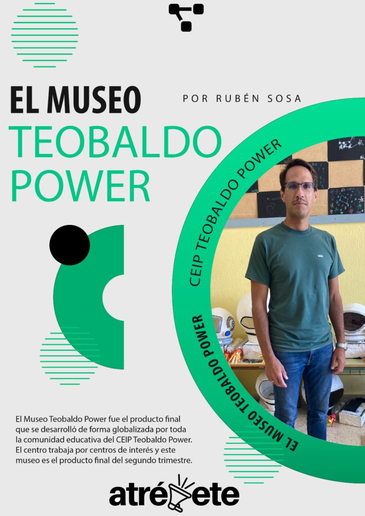 𝔼𝕃 𝕄𝕌𝕊𝔼𝕆 𝕋𝔼𝕆𝔹𝔸𝕃𝔻𝕆 ℙ𝕆𝕎𝔼ℝ
𝐑𝐮𝐛𝐞́𝐧 nos presenta el producto final que se desarrolló de forma globalizada por toda la comunidad educativa del 𝐂𝐄𝐈𝐏 𝐓𝐞𝐨𝐛𝐚𝐥𝐝𝐨 𝐏𝐨𝐰𝐞𝐫.