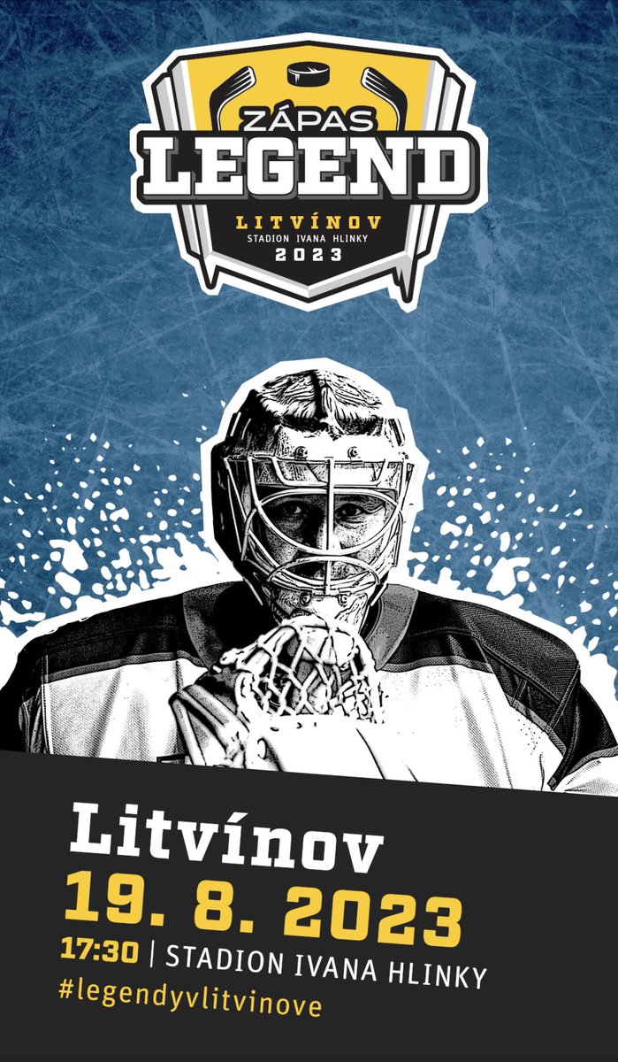 NHL sice skončila, ale v létě atraktivní hokej nabídneme. Zápas legend v Litvínově 19. srpna na @novasport_cz Reichel, Nedvěd, Ručinský, Eliáš, Frolík, Nečas a další. Brusle nazují i @PetrCech a @VladiSmicer11 Půjde o charitativní akci a bude se vzpomínat i na Petra Klímu.