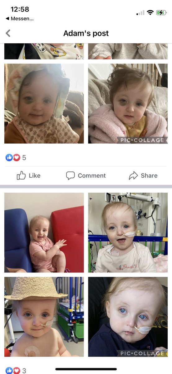 Can any person or business in the Manchester area please please help this beautiful little girl and her family. #harpersarmy #neuroblastoma #helpneeded #manchester