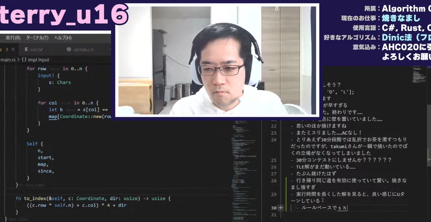 gojira_kyopro's tweet image. 30分コンテストにしませんか？   #AtCoder11Live