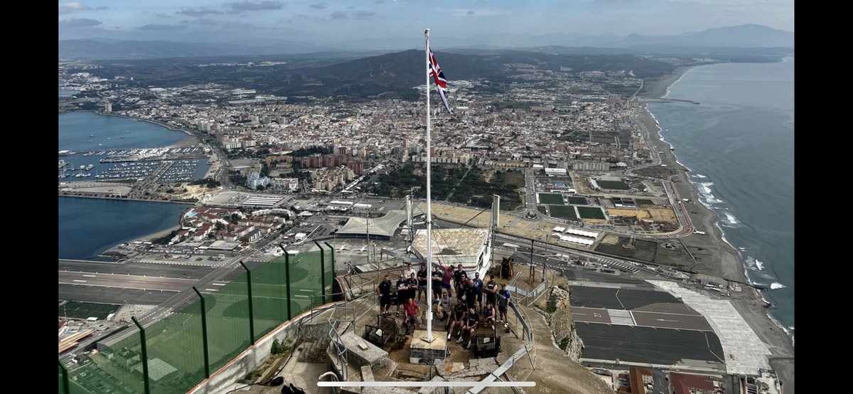 RAF Rugby Union are at the Rock! The team has just been announced for tonight’s fixture against Gibraltar Vets. 

#Rugbyontherock
#Gibraltar🇬🇮 

@MODGibraltar