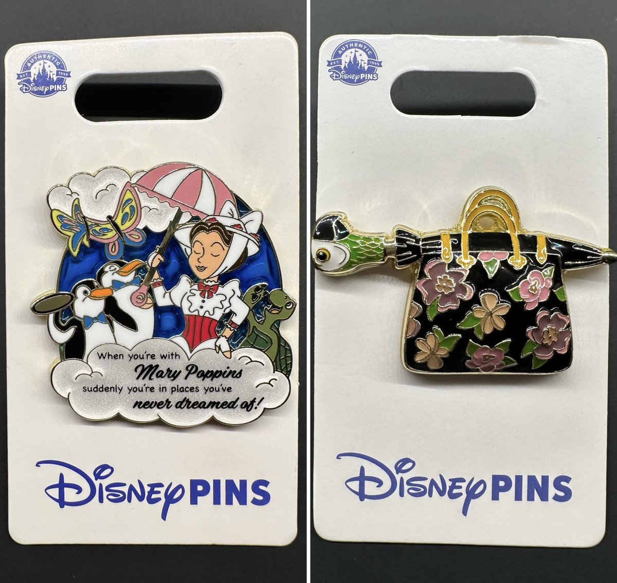 New Mary Poppins open edition pins at Disney Parks! disneypinsblog.com/new-disney-pin…