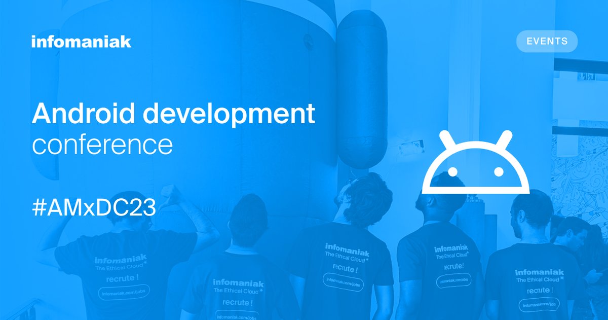 infomaniak_de's tweet image. Erinnerung an unseren Besuch der #AMxDC23 in Paris. Dort trafen wir die führenden Mobile App-Entwickler und machten darauf aufmerksam, dass wir aktiv einstellen, um die Anwendungen unseres Ökosystems zu entwickeln.

Möchtest du dich uns anschliessen ? 🚀 bit.ly/3lh7Jtc