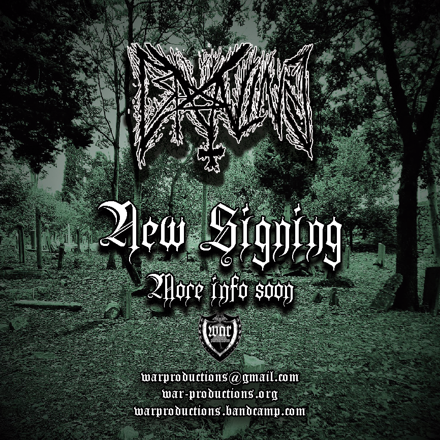 WarProd's tweet photo. #NewSigning⁠
⁠
We proudly inform you that we will start to work with ⁠#Crawling
Soon more info

Till then you can listen old releases on @myrfip 

#WarProductions⁠
#SupportTheUnderground
#FutureRelease⁠
#BlackMetal⁠
#TurkeyBlackMetal⁠
#Crawling
#OneWomanBlackMetal https://t.co/MyD11nJ5xL