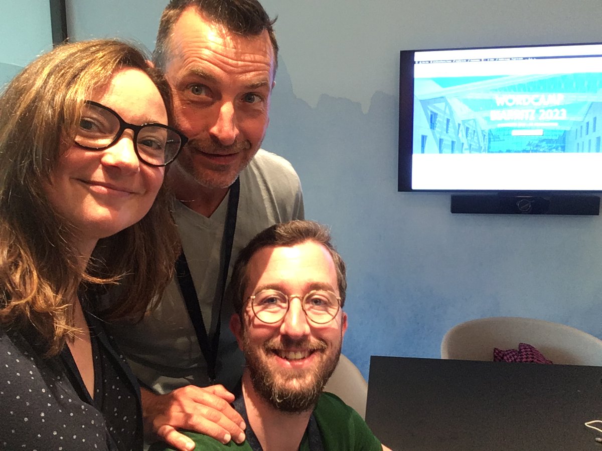 WordCamp Biarritz tweet media