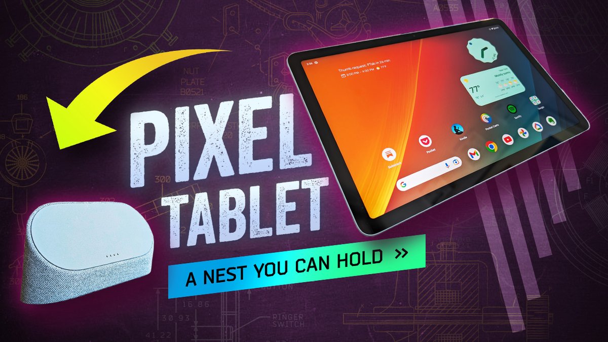 Google's Pixel Tablet is a fantastic idea – a tablet that becomes a smart hub when you're not using it! But a smart screen is only as good as the Assistant that powers it. Review premieres now! youtu.be/QKje_cSknNQ