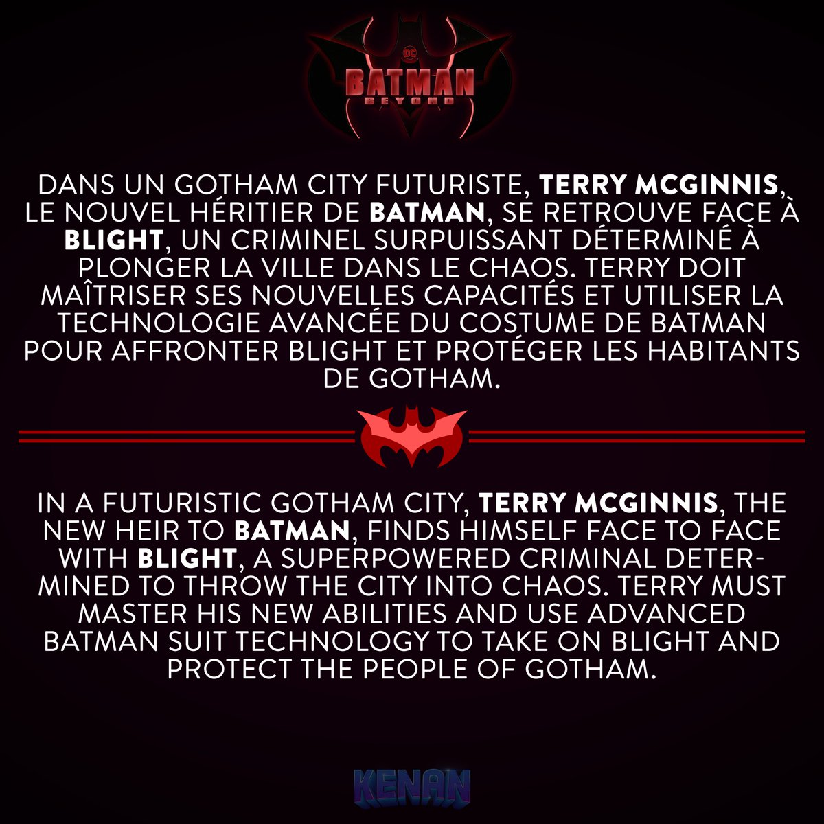 KenLeGraphiste's tweet photo. #LesFilmsduMultivers
BATMAN BEYOND
"The clash of GENERATIONS"
#batman #batmanbeyond #dc #nicolascage #michaelkeaton #michellepfeiffer #harrisonford #finnwolfhard #comic #dccomics https://t.co/6wgW57mY5e