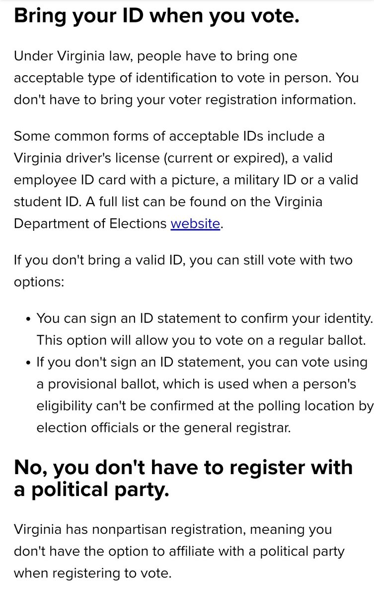 libradunn's tweet image. Morning all.
My Virginia friends, today is primary day and it is an open primary.  Bring an ID and a friend. #vote #VirginiaPrimary
