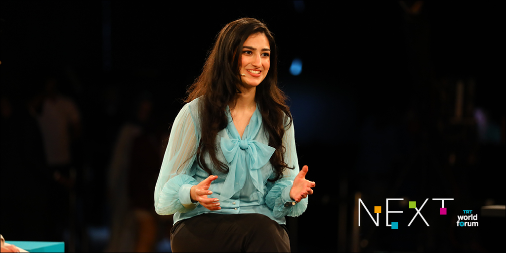TRT World Forum (@trtworldforum) on Twitter photo During NEXT Planet, Reem Alsaffar <a href="/reemalsaffar/">Reem Al Saffar</a> discusses the importance of rejecting climate doom, which delays progress. She highlights that the world has transformed, making awareness more accessible. However, the challenge is in channelling this awareness into action. During NEXT Planet, Reem Alsaffar <a href="/reemalsaffar/">Reem Al Saffar</a> discusses the importance of rejecting climate doom, which delays progress. She highlights that the world has transformed, making awareness more accessible. However, the challenge is in channelling this awareness into action.