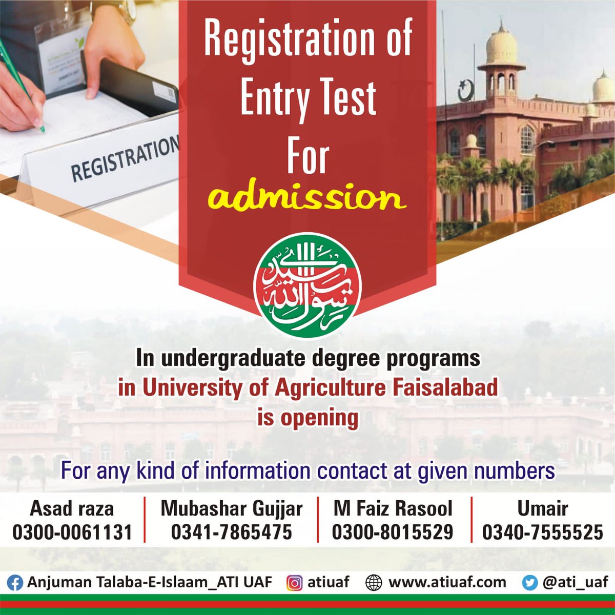 ati_uaf's tweet photo. Continue your education with ATI
For any kind of information contact on given numbers
#atiuaf 
#Ati_uaf 
#atisouthpunjab https://t.co/MikI9lUDGV