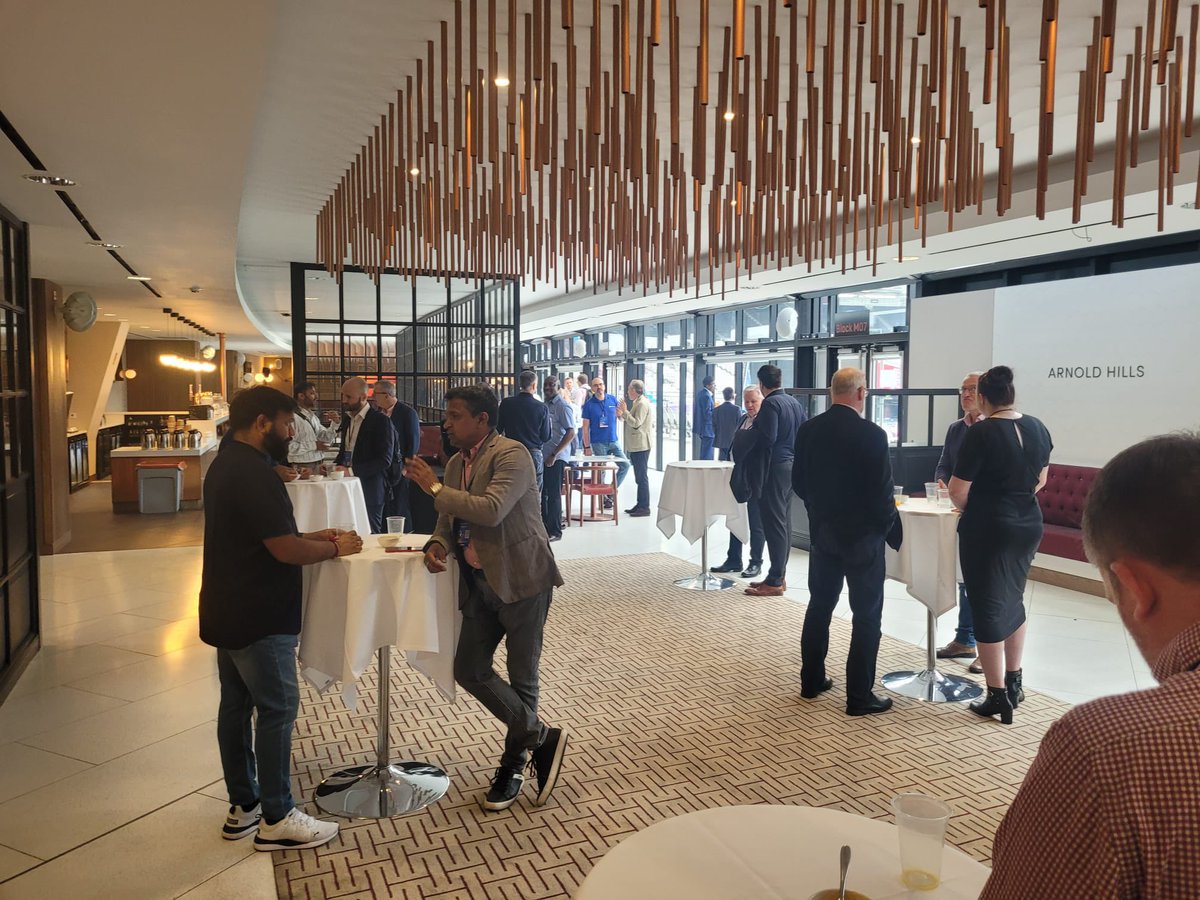 OVHcloud_UK's tweet photo. We are LIVE from the @LondonStadium with @OVHcloud Engage! Lunch and opening talk from our VP Northern Europe, Emma Dennard in progress. Round-tables, networking and stadium tour to follow…stay tuned! #OVHcloudEngage https://t.co/VSTNvXa4fb