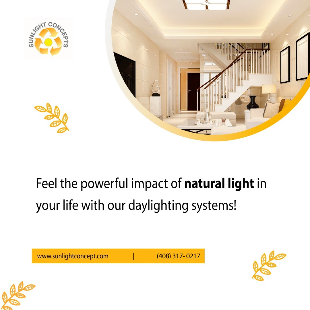 sunlightconcept's tweet image. Daylight is a combination of all the indirect and direct sunlight available during the day. #Daylight can transform an internal space from an uninspiring atmosphere to a psychologically uplifting experience.

Call (408) 844-0081 to get your Solatube #DaylightingSystems

#Sunlight