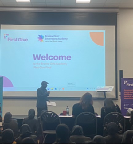 BTHFT_NEP's tweet image. Lovely to be asked to join @BTHFTCharity to attend @BronteGirls and support them with their social project presentations to @FirstGiveMR to raise awareness about local charities in need @NeonatalBTHFT @FirstGiveUK