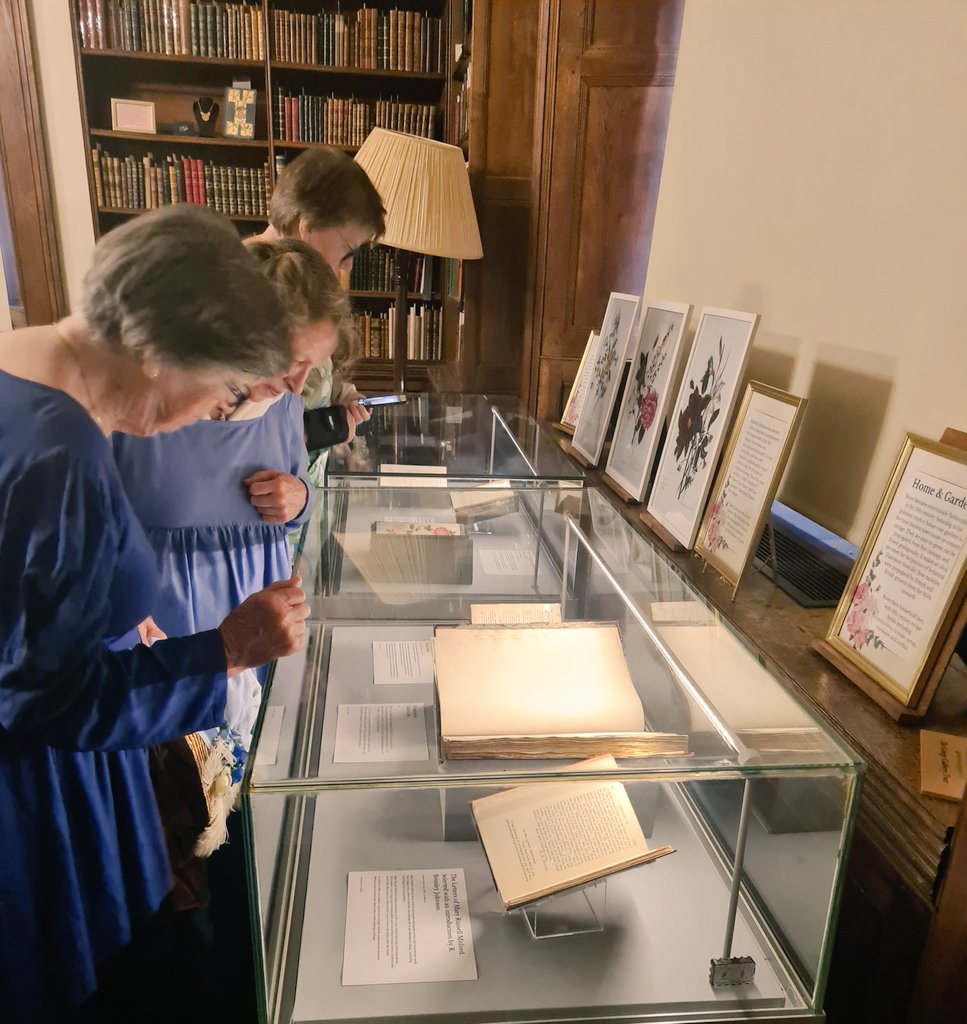 ChawtonHouse's tweet photo. Yesterday Chief Executive Katie Childs gave a talk on the fascinating lives of female botanists and forgotten horticultural heroines as part of #Alton #RegencyWeek #JaneAusten https://t.co/El7ErQoOvU